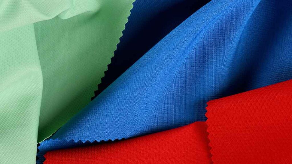 Different colored nylo fabricsrepresenting the query: can you sublimate on nylon? Or Is sublimation on nylon possible ?