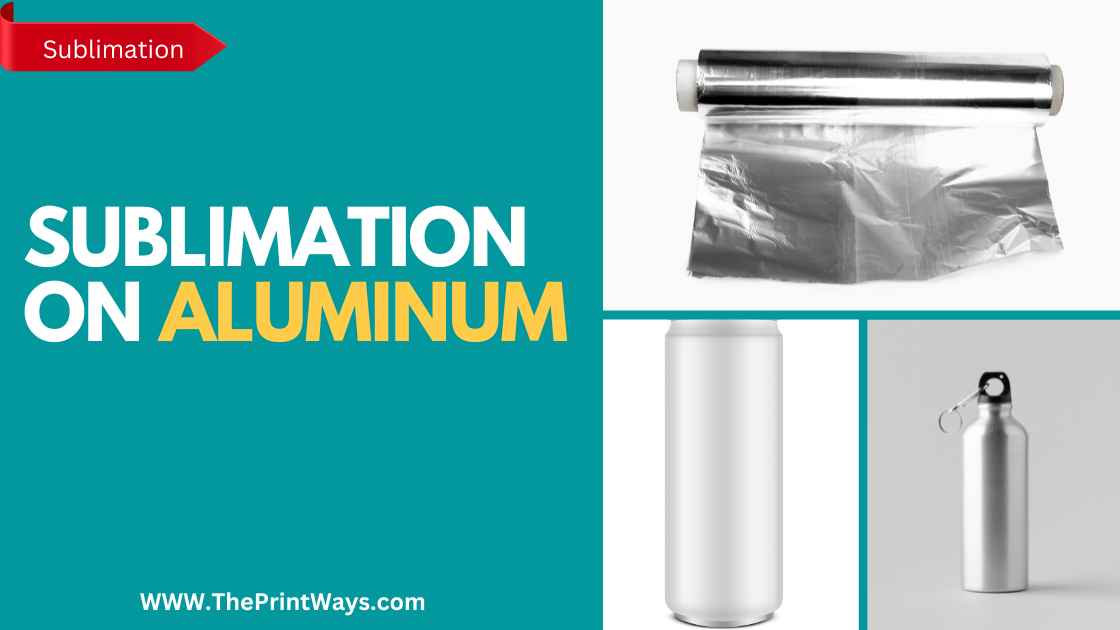 An empty aluminum can representing the query: sublimation on aluminum or sublimate on aluminum. And can you sublimate on aluminum?