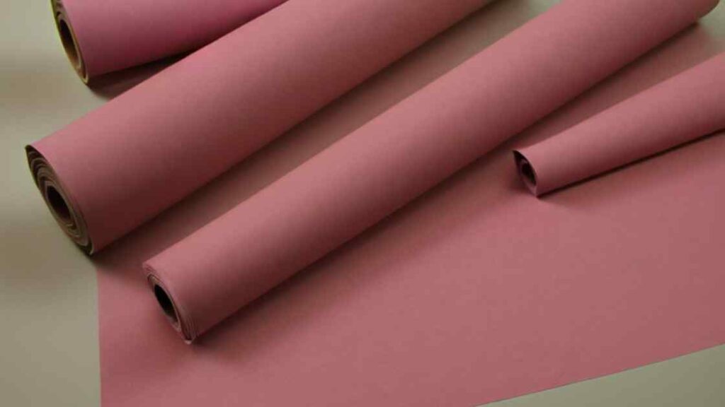 Some rolls of pink butcher paper for sublimation representing the queries: Can you use butcher paper for sublimation ? Butcher paper Vs parchment paper for sublimation. Or What can i use instead of butcher paper for sublimation ? Or Can you use pink butcher paper for sublimation ? Or Can i use pink butcher paper for sublimation ? Or What kind of butcher paper for sublimation is best ? Or Is butcher paper sublimation possible ? Or What is sublimation butcher paper ?